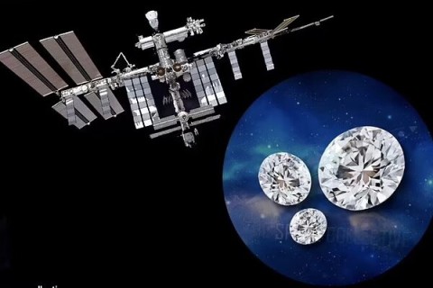 یک شرکت انگلیسی الماس به فضا می برد